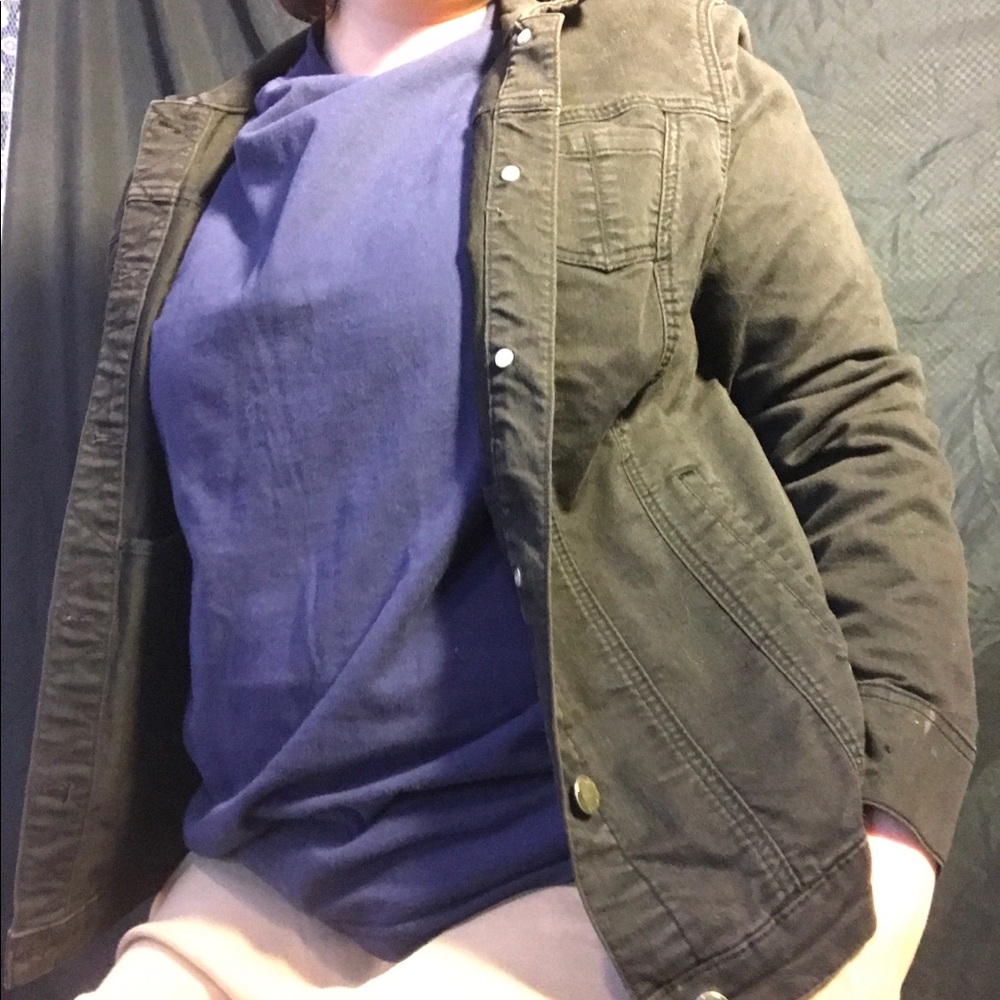 Handmade jacket inspired by the show ‘dark’